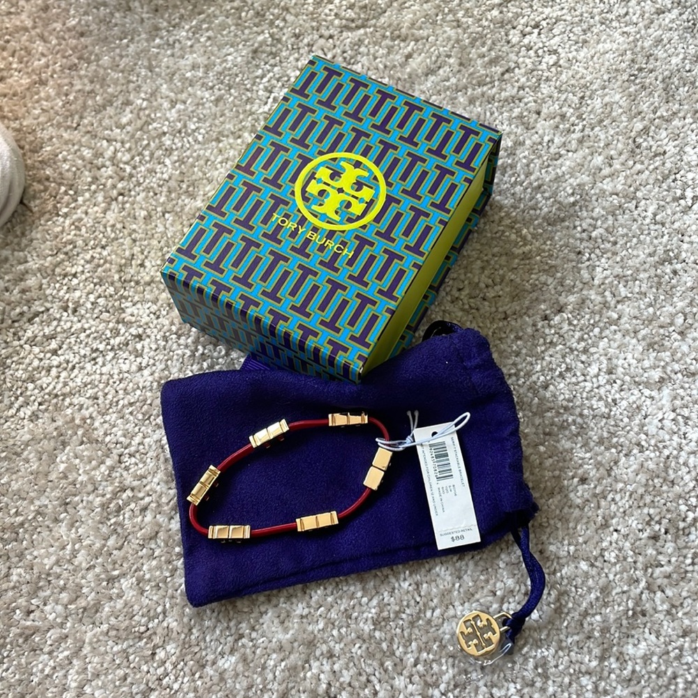 Red Tory Burch Bracelet